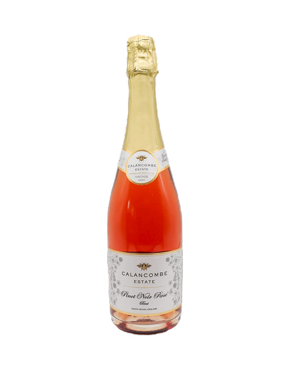 Calancombe Estate Pinot Noir Rosé Sparkling, South Devon, England