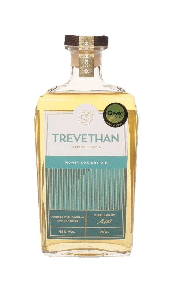 Trevethan Cornish Honey Oak Gin, Cornwall
