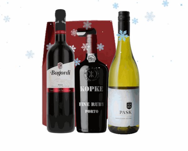 Port & Wine Trio Gift Box (3 Bottles)