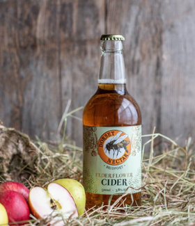 Organic Elderflower Cider, Dorset Nectar, Bridport