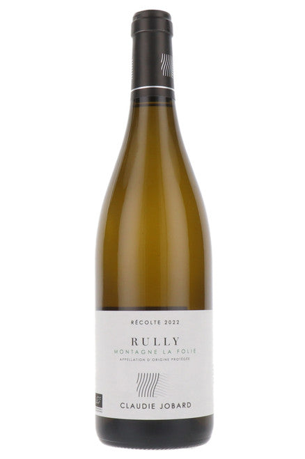 Organic Rully, Montagne La Folie Blanc, Domaine Claude Jobard, Burgundy, France