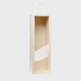 1 Bottle Wooden Box