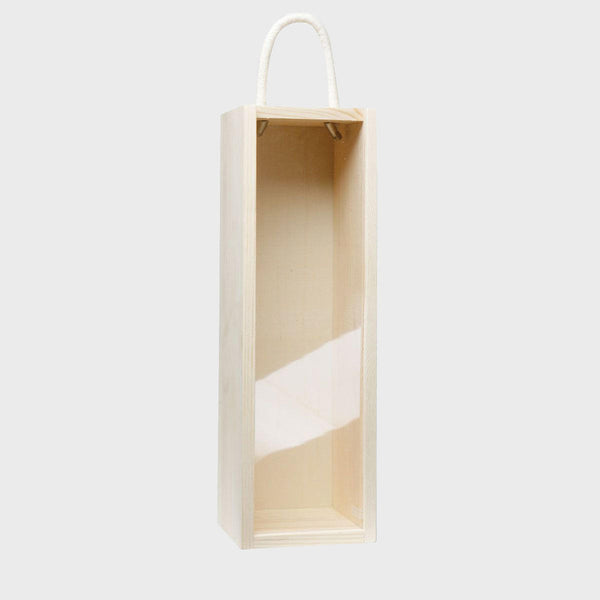 1 Bottle Wooden Box