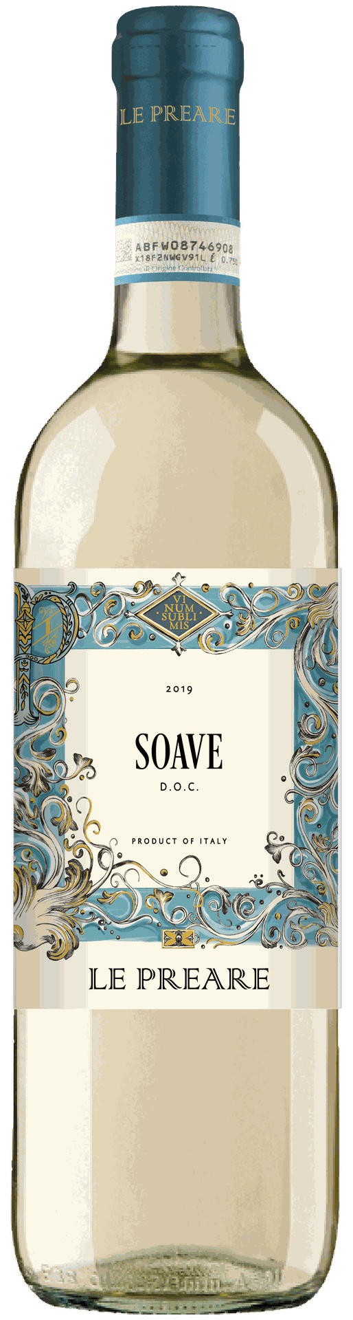 Le Preare Soave DOC, Soave, Italy