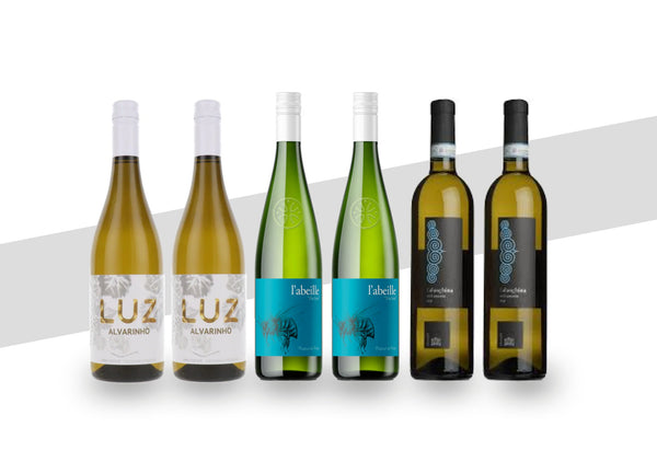 Light & Zippy Whites Mix of Six (6 bottles)