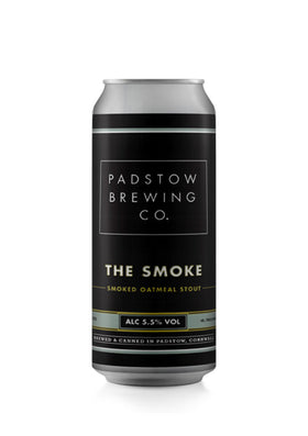 Padstow 'The Smoke' Oatmeal Stout, 5.5%, 440ml Can