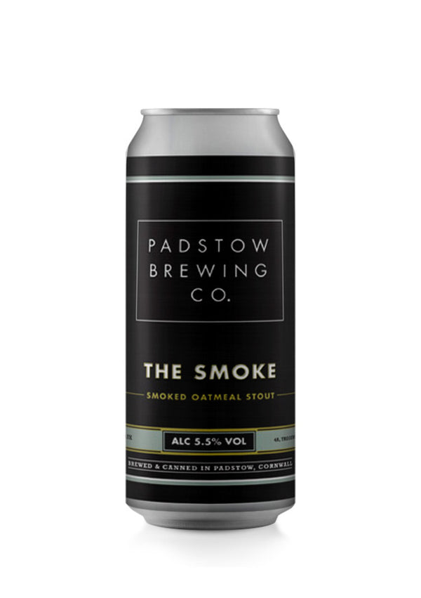 Padstow 'The Smoke' Oatmeal Stout, 5.5%, 440ml Can