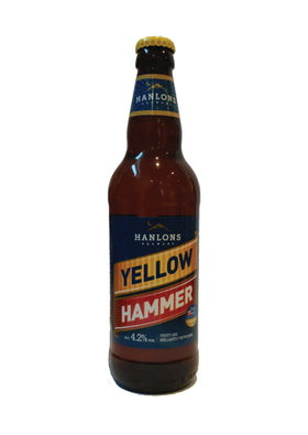 Yellow Hammer Beer,  Hanlons Brewery, Devon