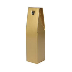 1 Bottle Gold Cardboard Gift Box