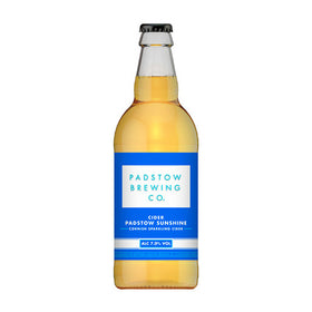 Padstow Sunshine Cider, Padstow Brewing Co. 7%, 500ml